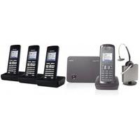 E455 Quad Phone with GN Wireless Headset