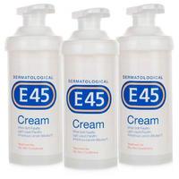 E45 Cream Pump 500g - Triple Pack