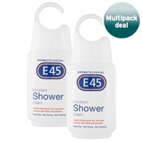 E45 shower cream 200ml multi-pack deal 2 pack