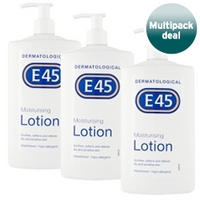 E45 Moisturising lotion 500ml multi-pack deal 3 pack