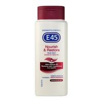 e45 nourish ampamp restore body lotion normal to dry skin 250ml