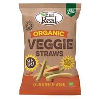 Eat Real Organic Veggie Straws Sea Salt 100g