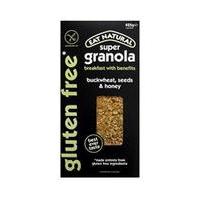 eat natural super granola buckwheat gf 425g