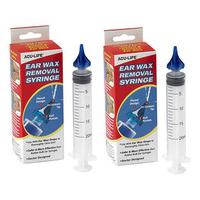 Ear Wax Removal Syringes (2 - SAVE £5), Plastic
