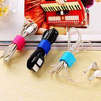 earphone holder cable winder portable for travel storage