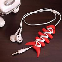 earphone holder cable winder portable for travel storage