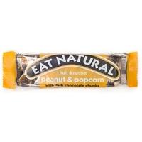 Eat Natural Peanut Popcorn Chocolate Chunk Fruit & Nut Bar (45g x 12)