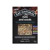 eat natural crunchy breakfast with nuts seeds 500g