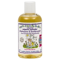 earth friendly baby organic lavender shampoo bodywash 251ml