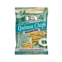 Eat Real Quinoa Sour Cream Chive Chips 30g (1 x 30g)