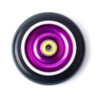 eagle limited full core 110mm 2 layer scooter wheel purplewhiteblack