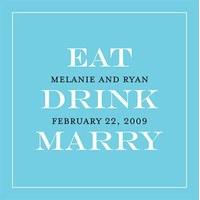 Eat, Drink, Marry Favour / Place Cards