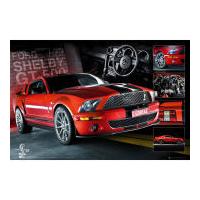 Easton Red Mustang GT500 - Maxi Poster - 61 x 91.5cm