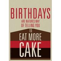 Eat More Cake | Birthday Cards | Scribbler Cards