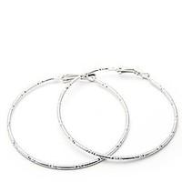 Earring Hoop Earrings Jewelry Women Daily Alloy Gold / Silver