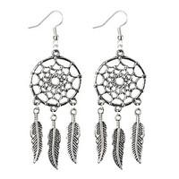 Earring Drop Earrings Jewelry Women Alloy 2pcs Silver