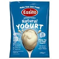 easiyo natural plain yogurt base 140g 140g