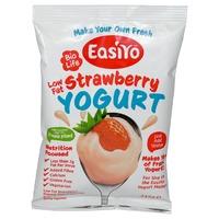 easiyo low fat yogurt strawberry 215g 215g