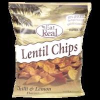 Eat Real Lentil Chips Chilli Lemon 40g - 40 g