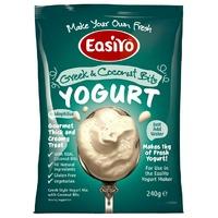 Easiyo Greek n Coconut Yogurt Base n Bits 240g - 240 g