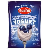 Easiyo Blueberries & Cream Yogurt 230g - 230 g, Blue
