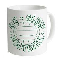 Eat Sleep Football Mug