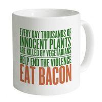 eat bacon mug