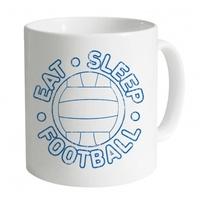 Eat Sleep Football 2016 Mug
