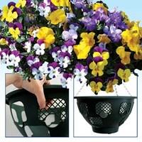 easi hanging baskets 12inches in diameter set of 2