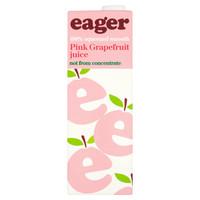 eager pink grapefruit juice 8x 1ltr