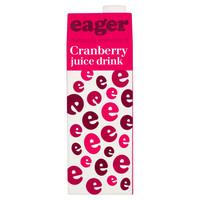 Eager Cranberry Juice 8x 1Ltr