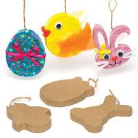 Easter Craft Decorations (Pack of 36)