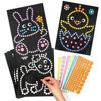 Easter Dotty Sticker Art (Pack of 8)