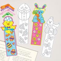Easter Colour-in Bookmarks (Pack of 12)