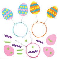 Easter Egg Bopper Headband Kits (Pack of 4)