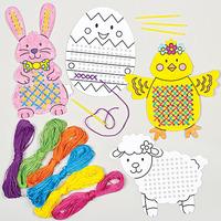 easter cross stitch kits pack of 30
