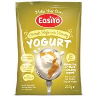 EasiYo Greek & Honey Yoghurt - 210g