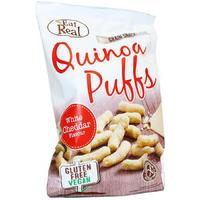 eat real quinoa puffs cheddar flavour 113g