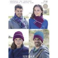 easy crochet hat and scarf sets in sirdar wash n wear double crepe dk  ...