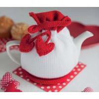 Easy Knitted Valentines Day Tea Cosy - Digital Version