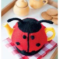 easy knitted lady bug tea cosy digital version