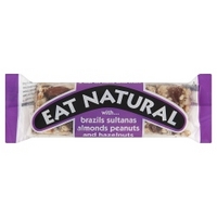 eat natural with brazils sultanas almonds peanuts and hazelnuts 50g