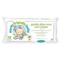 Earth Friendly Baby Gentle Aloa Vera Wet Wipes