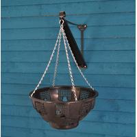 Easy Fill Hanging Basket (36cm) with Bracket by Selections