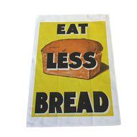 Eat Less Bread Tea Towel