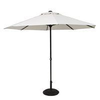 EASY UP ALUMINIUM PARASOL in Grey - 3.3m