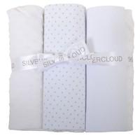 East Coast Cot Bed Bedding Bale White
