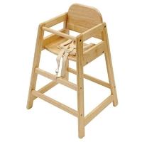 East Coast Cafe Wooden Highchair Natural