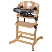 East Coast Contour Multi-Height Highchair Natural