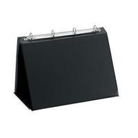 Easel Presenter (A3) Collapsible Flip-over Folder 4-Ring 20mm Landscape (Black)